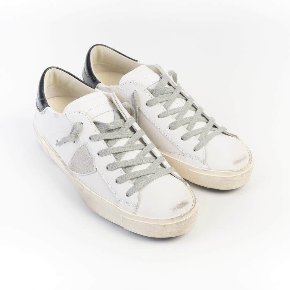 PHILIPPE MODEL - Sneakers - PRLD V030 - Bianco nero Scarpe Donna Philippe Model Paris 