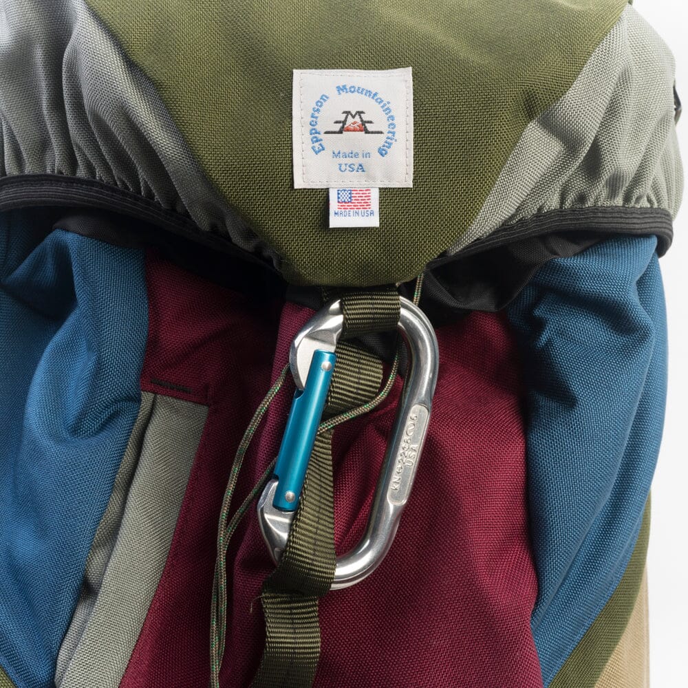 EPPPERSON MOUNTAINEERING - EQ200114 - ZAINO LARGE CLIMB PACK - Verde blu bordeaux Borse EPPERSON 