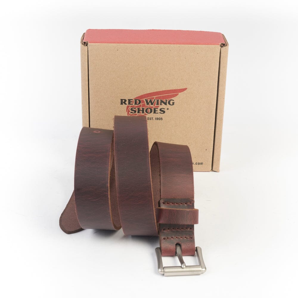 RED WING SHOES HERITAGE - 97695 - Cintura - BLACK CHERRY Accessori Uomo Red Wing Shoes 