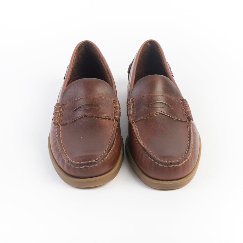 SEBAGO - Docksides Portland Waxed - Scarpa da Barca - 76114QW - 925 Brown Scarpe Uomo Sebago 