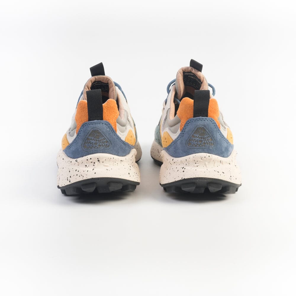 FLOWER MOUNTAIN - Sneakers Yamano3 4D39 - Grigio petrolio zucca Scarpe Donna FLOWER MOUNTAIN 
