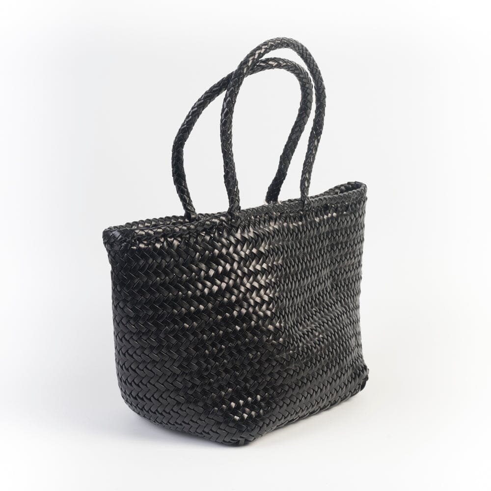 DRAGON DIFFUSION - Borsa intrecciata - GRACE - 8813 - Nera DRAGON DIFFUSION 