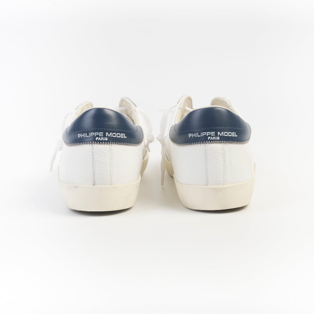 PHILIPPE MODEL - Sneakers - PRLU VZ03 - Bianco Blu Scarpe Uomo Philippe Model Paris 