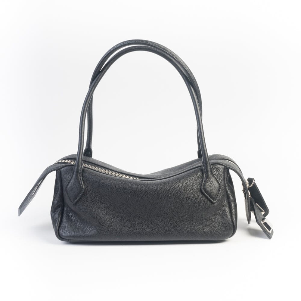 MINOBOSSI - Borsa a spalla - Anna - Pelle martellata Nero Borse MINOBOSSI 