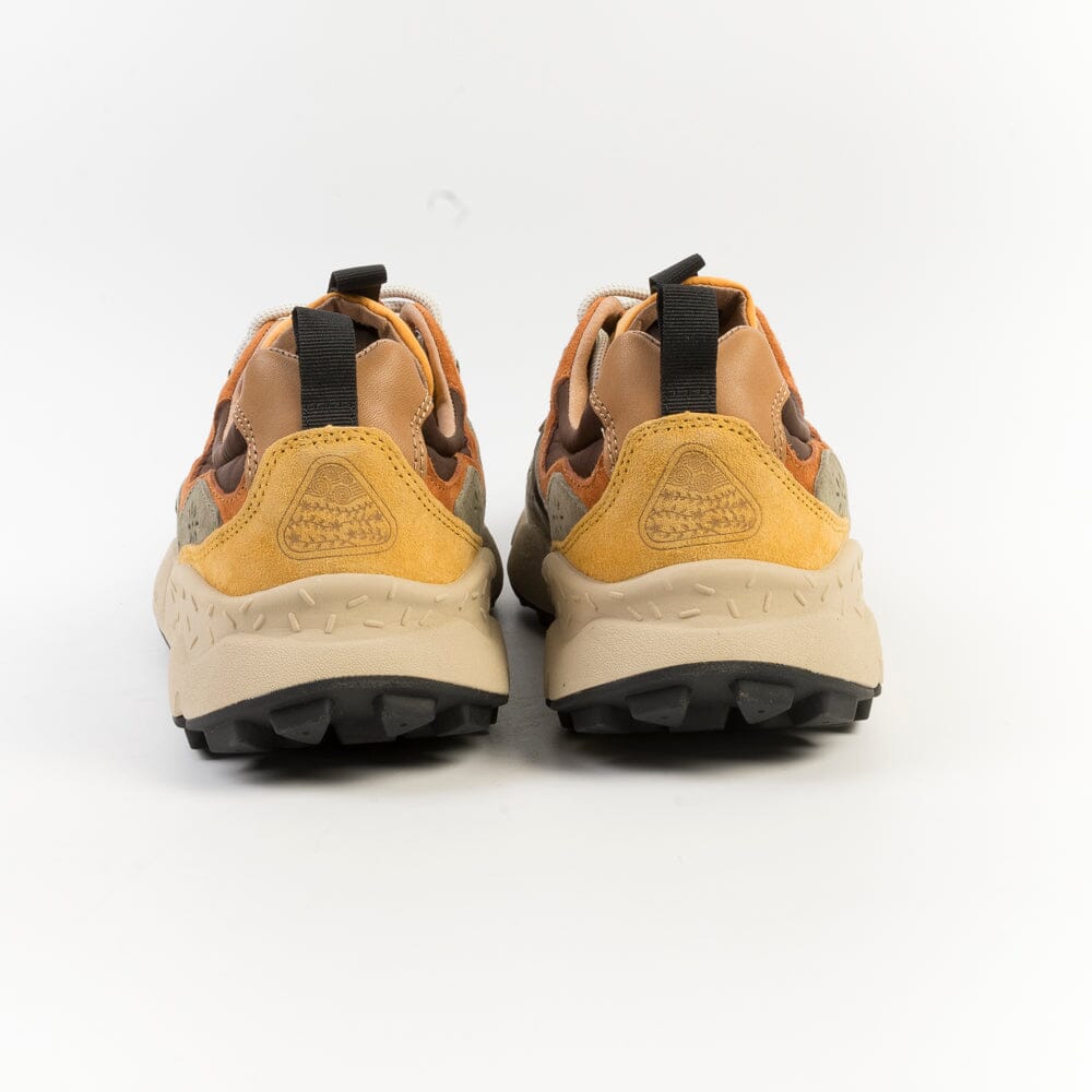 FLOWER MOUNTAIN - Sneakers Yamano 3 1D11 - Taupe Brown Orange Scarpe Donna FLOWER MOUNTAIN 