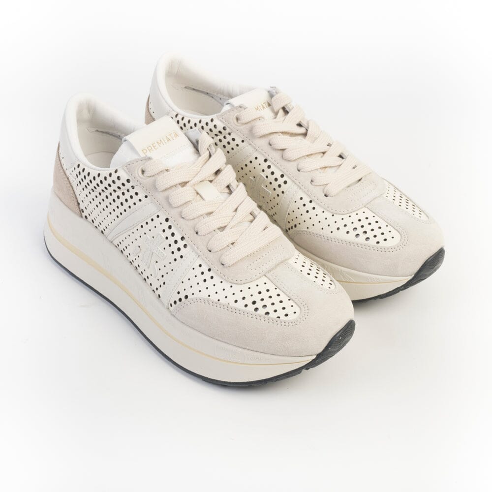 PREMIATA - Sneakers - BETHCOIN - 8171 - Burro Traforato Scarpe Donna Premiata 