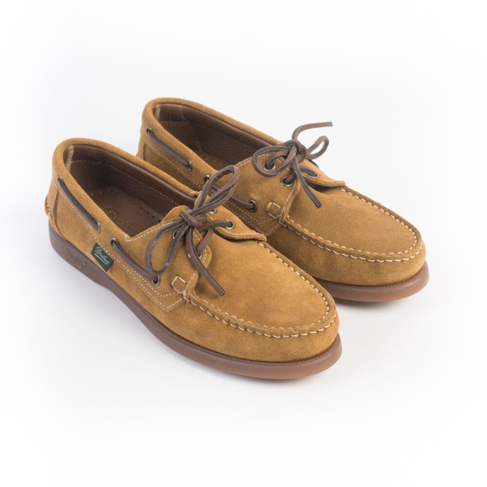 PARABOOT - BARTH F/MARINE - Scarpa da Barca - Allacciata 190830 - Camoscio Fauve Scarpe Donna Paraboot 