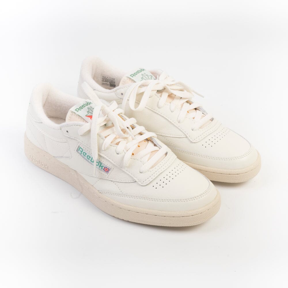 REEBOK - Sneakers - Club C85 317 Vintage - Chalk Verde Scarpe Donna REEBOK - Collezione Donna 