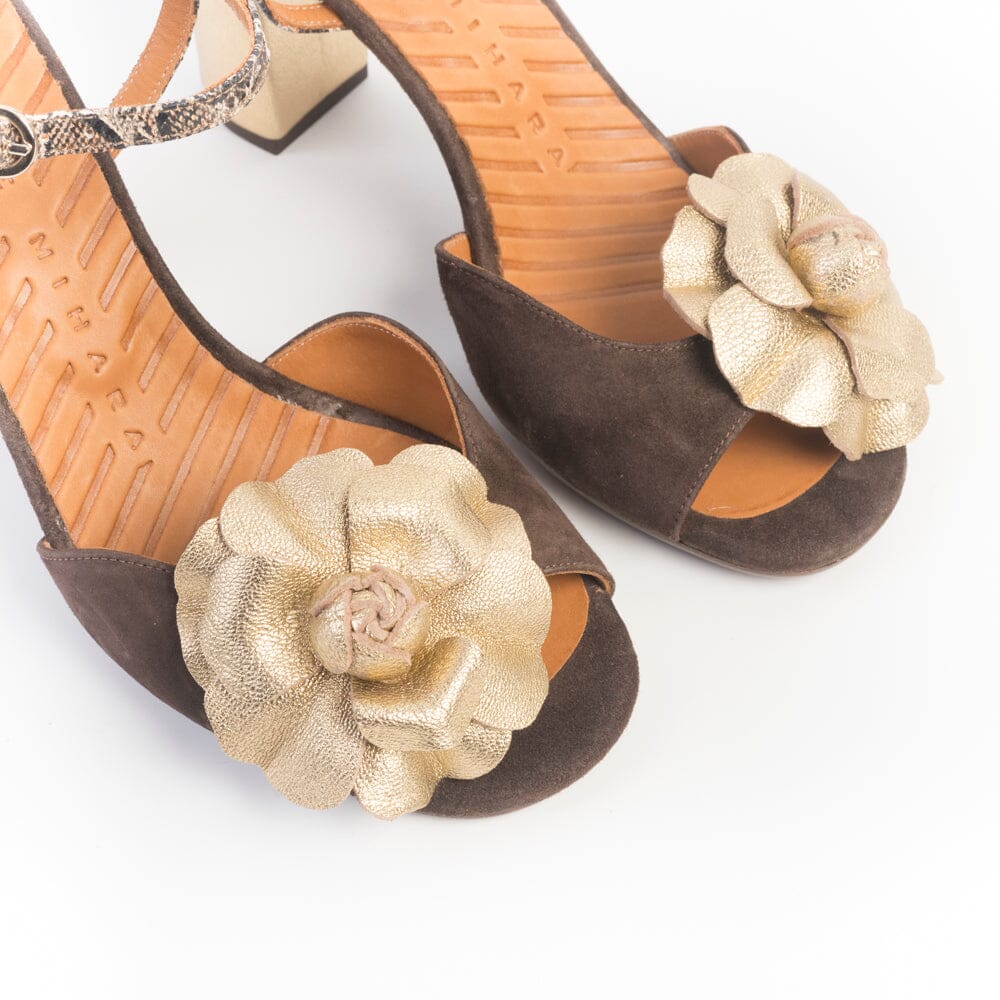 CHIE MIHARA - Sandali con Tacco - BIUTY - Champagne Marrone Scarpe Donna CHIE MIHARA - Collezione Donna 