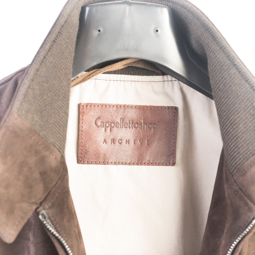 Giacca camoscio CappellettoShop Archive Abbigliamento Uomo Cappelletto Shop 