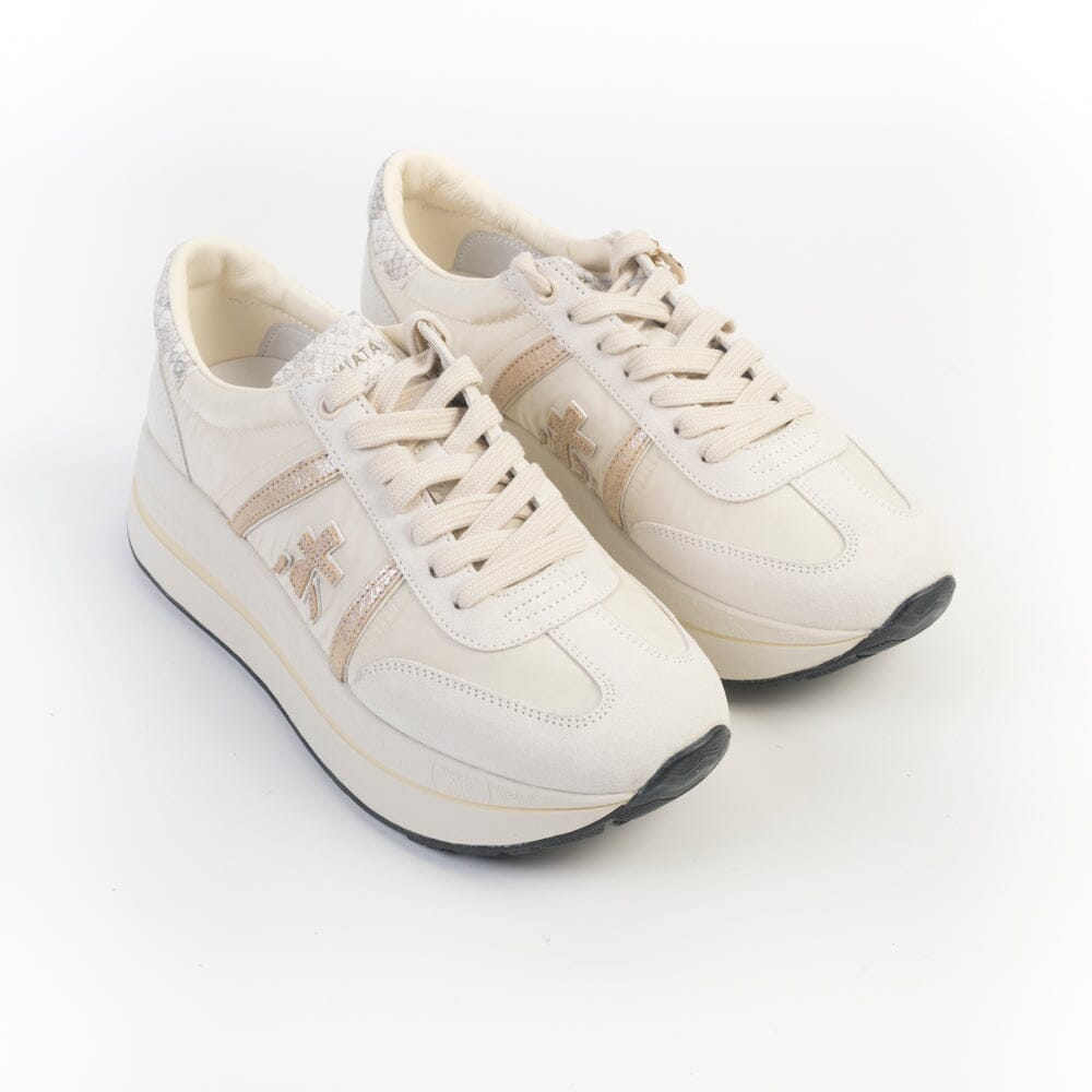 PREMIATA - Sneakers - BETHCOIN - 8145 - Beige Oro Scarpe Donna Premiata 