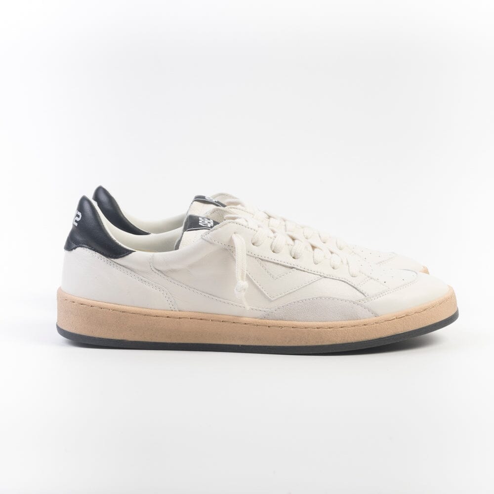4B12 - Sneakers - Play New U1001 - Bianco Nero Scarpe Uomo 4B12 - COLLEZIONE UOMO 