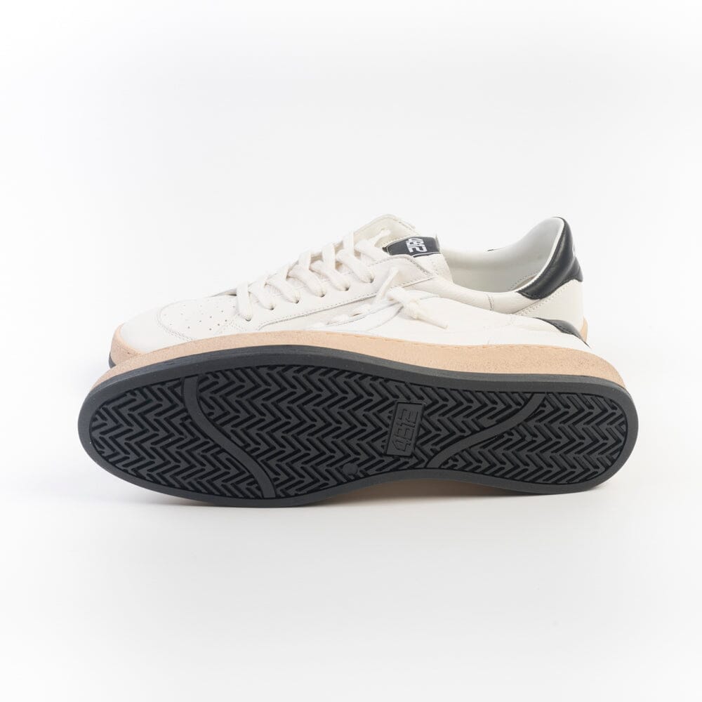 4B12 - Sneakers - Play New U1001 - Bianco Nero Scarpe Uomo 4B12 - COLLEZIONE UOMO 