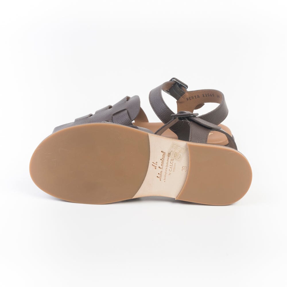 JUAN LACARCEL - Sandalo ragnetto - X2565 - Santa Cruz - Choco Scarpe Donna JUAN LACARCEL - Collezione Donna 