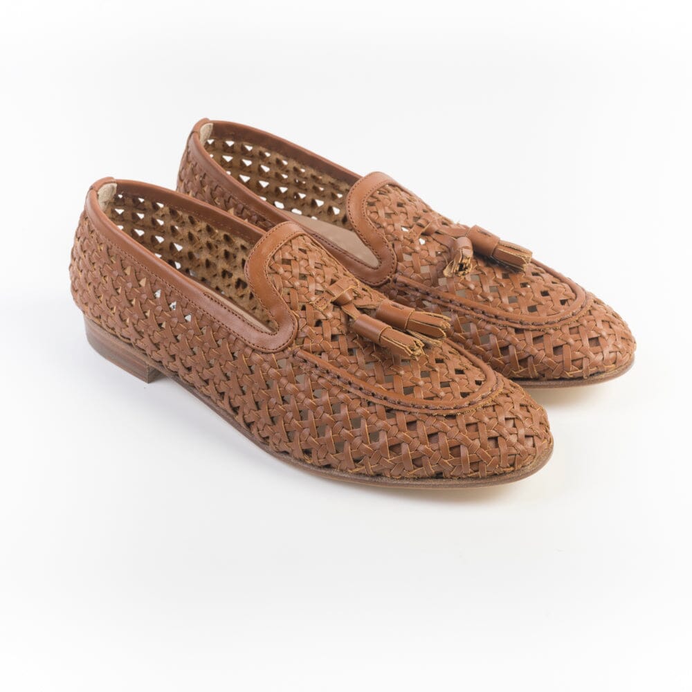 FRATELLI ROSSETTI - Mocassino - 68245 - Intrecciato Cuoio Scarpe Donna Fratelli Rossetti - Collezione Donna 