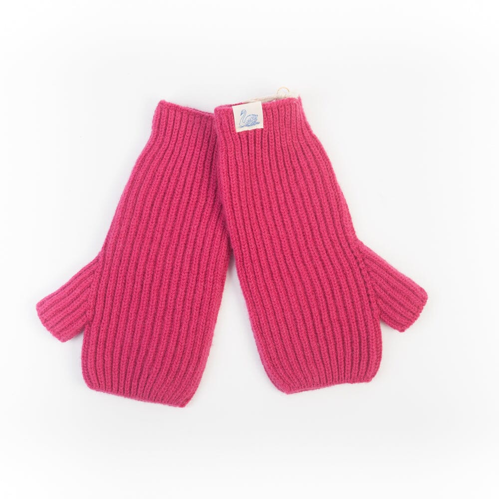 MERZ B. SCHWANEN - Guanti senza dita Wrist Warmers - 566 Winter Berry Accessori Donna MERZ B. SCHWANEN 