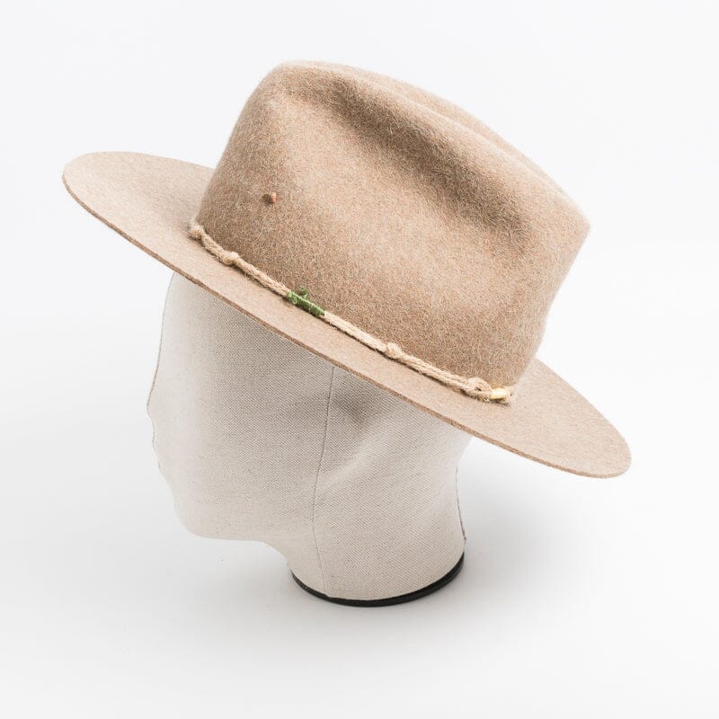 SUPER DUPER HATS - Duke Rabbit Felt - Taupe Raw Accessori Donna SUPER DUPER HATS 
