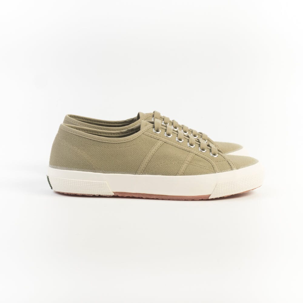 SUPERGA - SNEAKERS 1925 S 2168RW - Green Tortora Scarpe Uomo SUPERGA - Collezione Uomo 