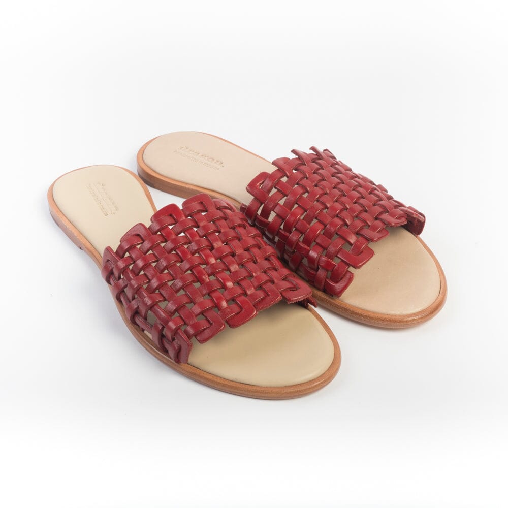DRAGON DIFFUSION - Mules - Zigzag - Rosso Scarpe Donna DRAGON DIFFUSION 