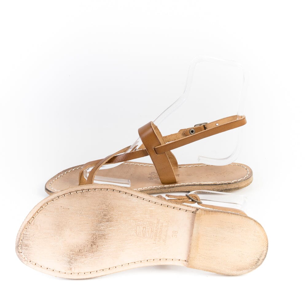 SACHET - Sandali Bassi Infradito - 538X - Cuoio Scarpe Donna SACHET - Calzature 