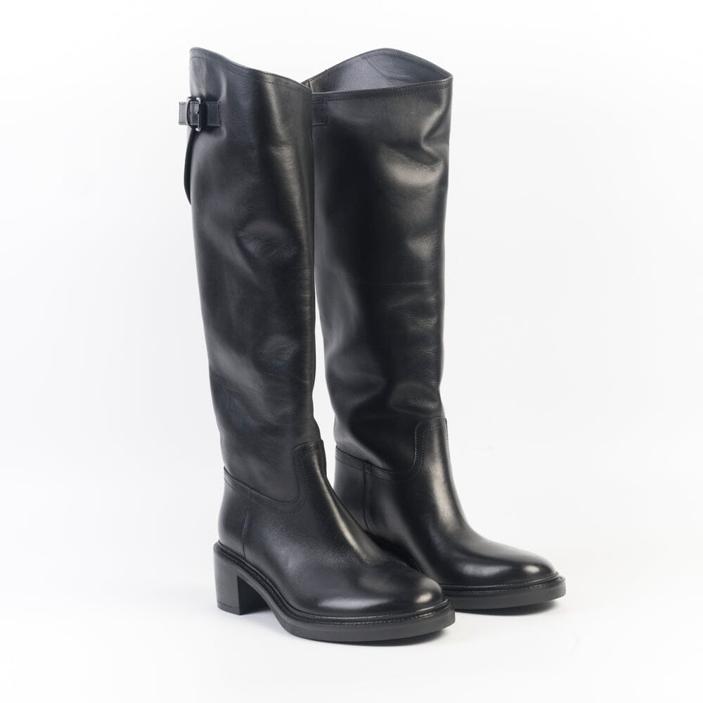ELENA IACHI - Sivale cavallerizza - E4881 - Nero Scarpe Donna Elena Iachi 