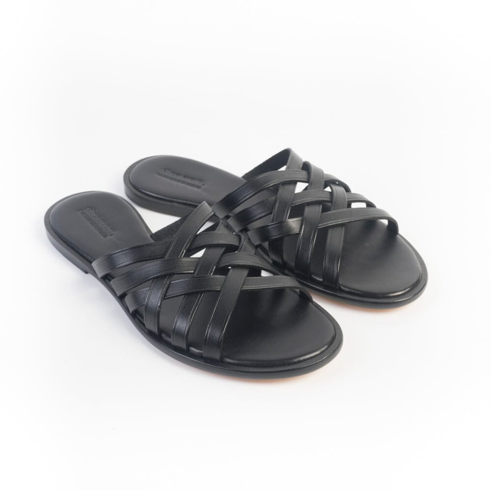 DRAGON DIFFUSION - Sandalo - 3 Cross - 5111 - Nero Scarpe Donna DRAGON DIFFUSION 