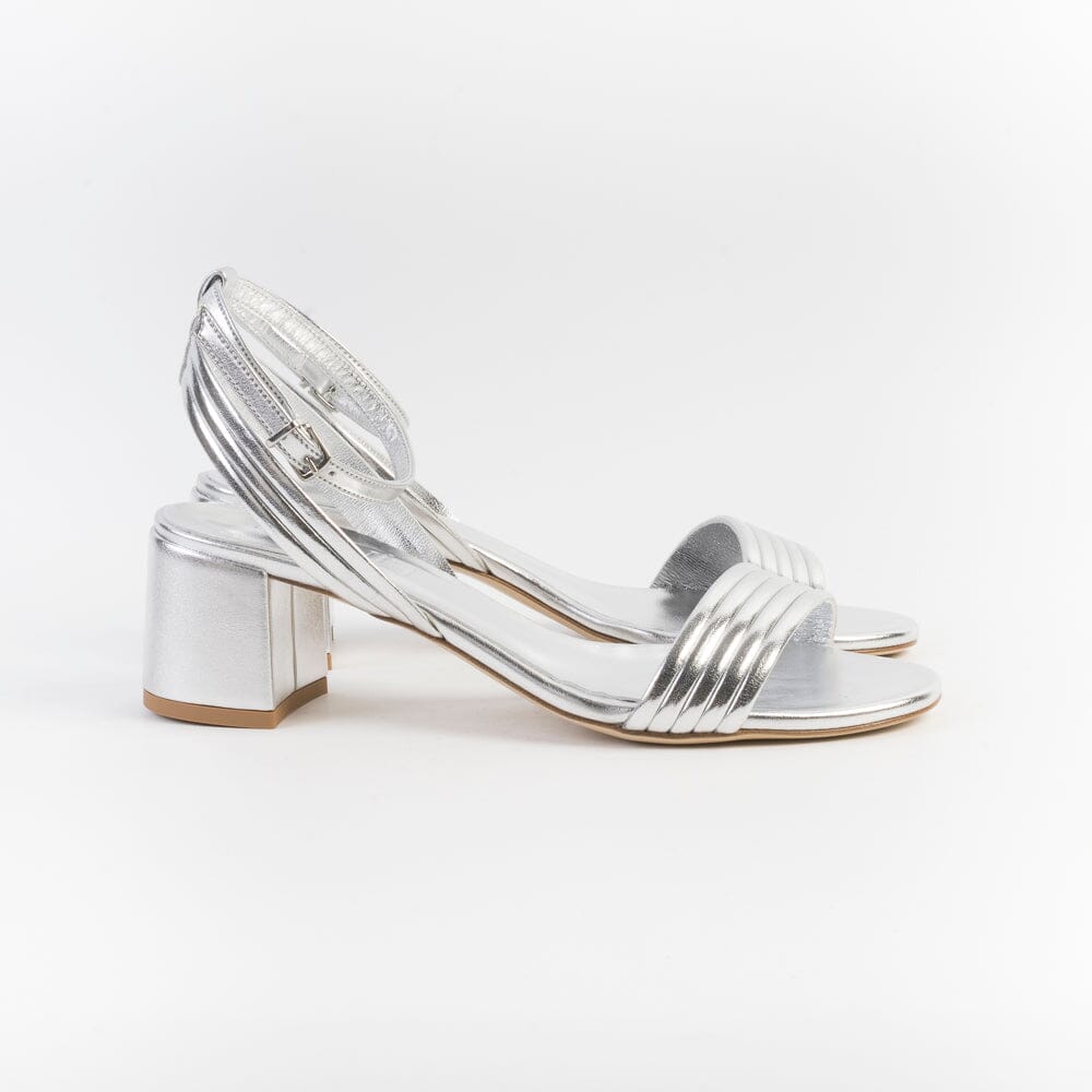 NCUB - Sandali con Tacco - Stacy 35 - Argento Scarpe Donna NCUB 