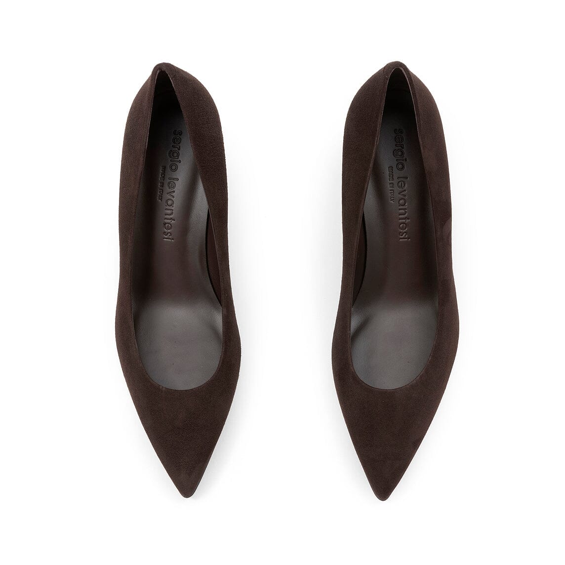 SERGIO LEVANTESI - Décolleté - CRUDELIA 67 - Camoscio Cioccolato Scarpe Donna SERGIO LEVANTESI 
