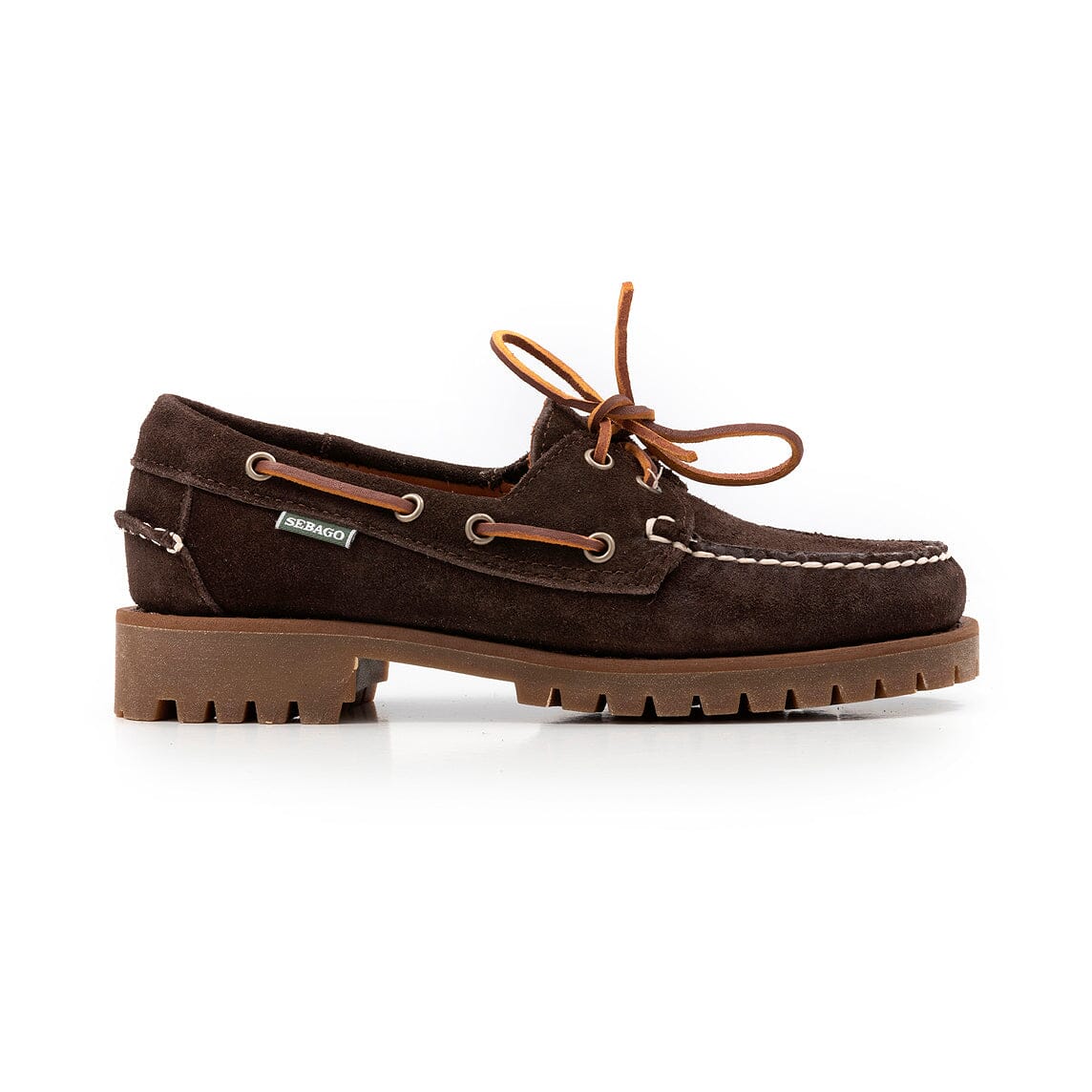 SEBAGO - Mocassino Ranger - 75125EW AH2 - Camoscio Moka Scarpe Donna Sebago 