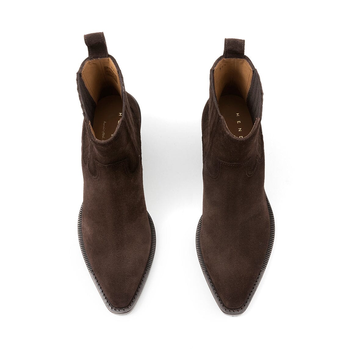 HENDERSON - Stivaletto - ALLYSON - Suede testa di moro Scarpe Donna HENDERSON - Collezione Donna 