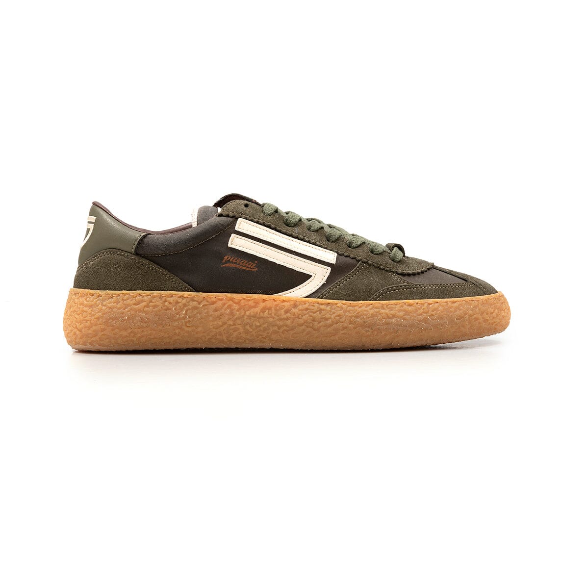PURAAI - Sneakers Vintage - 101V-076 - Verde Sidro Scarpe Uomo PURAAI - Collezione Uomo 