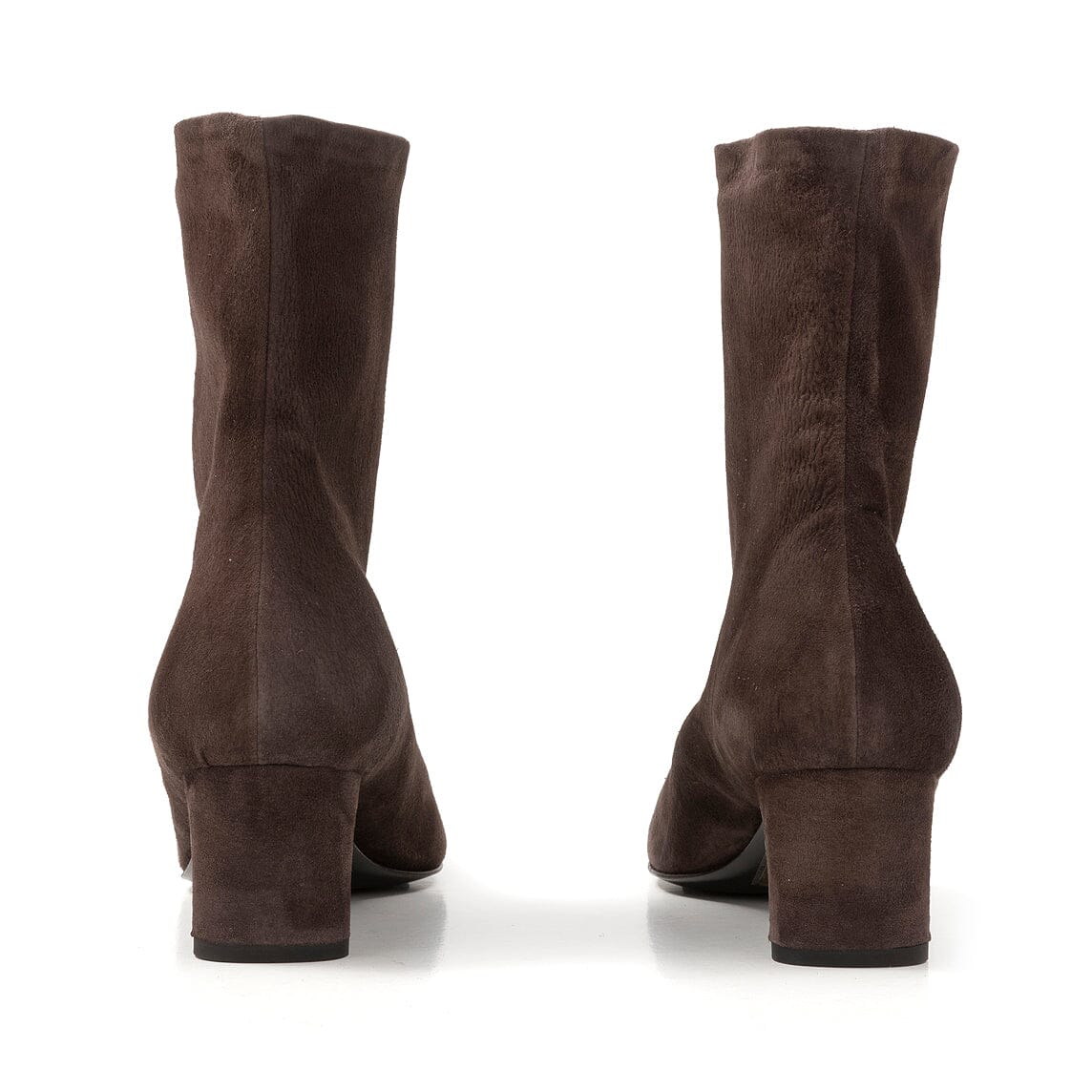 ALLUMINIO - Stivaletto - A-TR204 - Camoscio stretch Marrone Scarpe Donna ALLUMINIO - Collezione Donna 