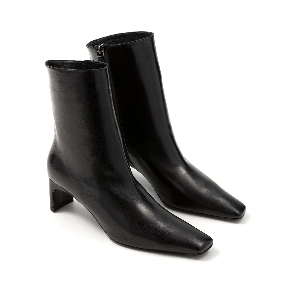 ALLUMINIO - Stivaletto - A-TR203 - Pelle Nero Scarpe Donna ALLUMINIO - Collezione Donna 