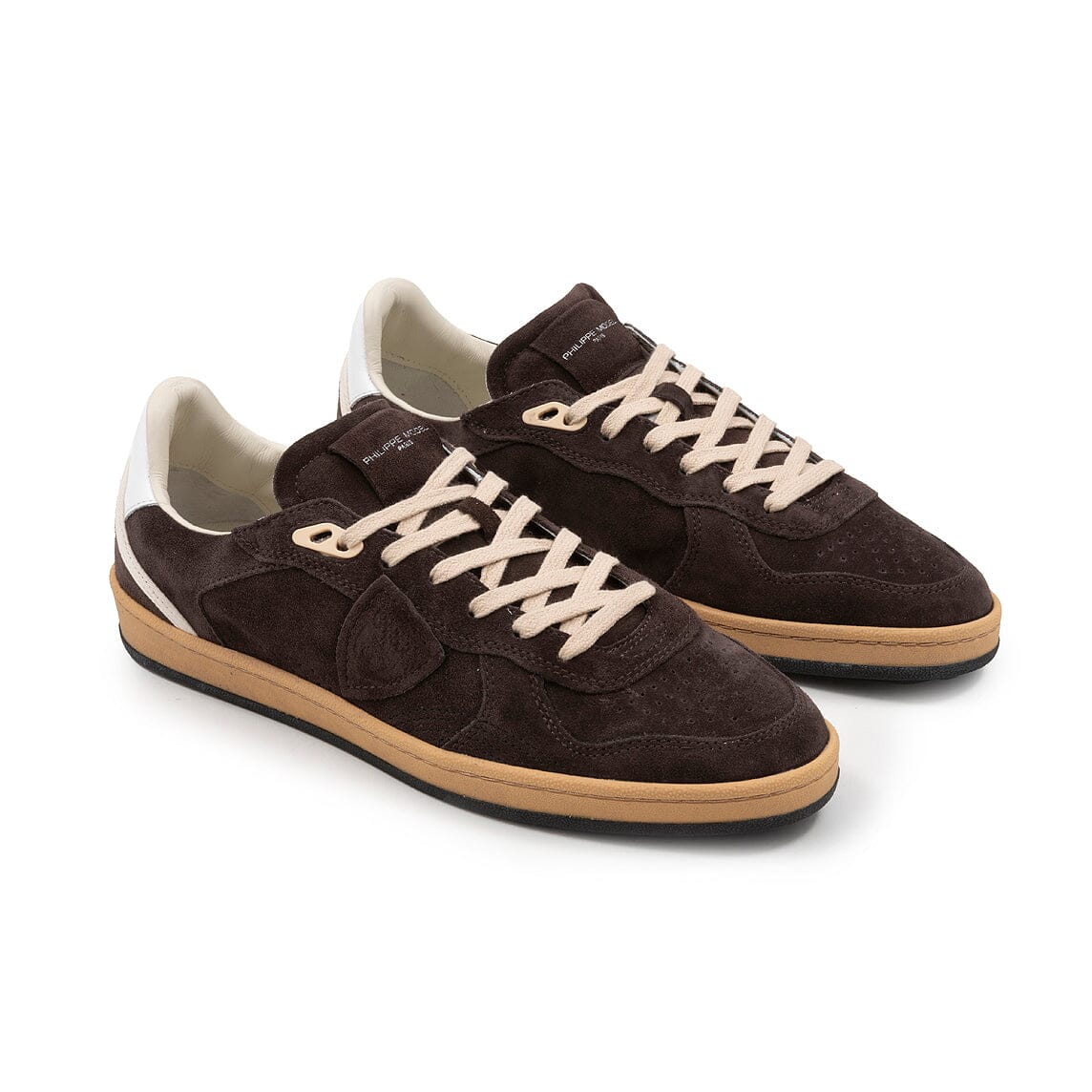 PHILIPPE MODEL - Sneakers - PGLU D004 - Marrone Scarpe Uomo Philippe Model Paris 