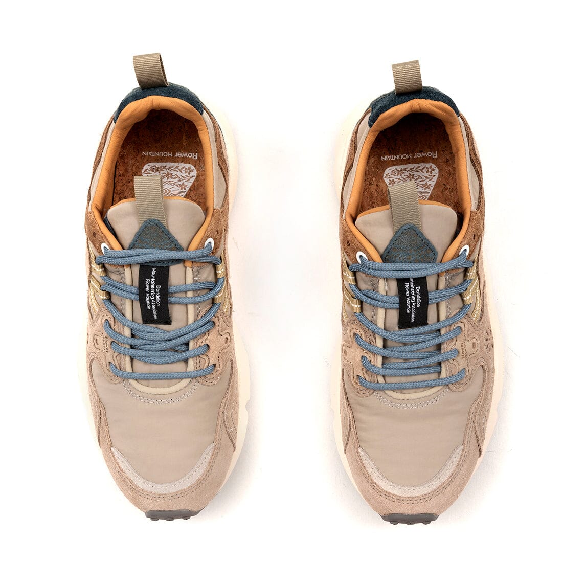 FLOWER MOUNTAIN - Sneakers Yamano 3 - 1D53 - Taupe-Light Beige Scarpe Donna FLOWER MOUNTAIN 