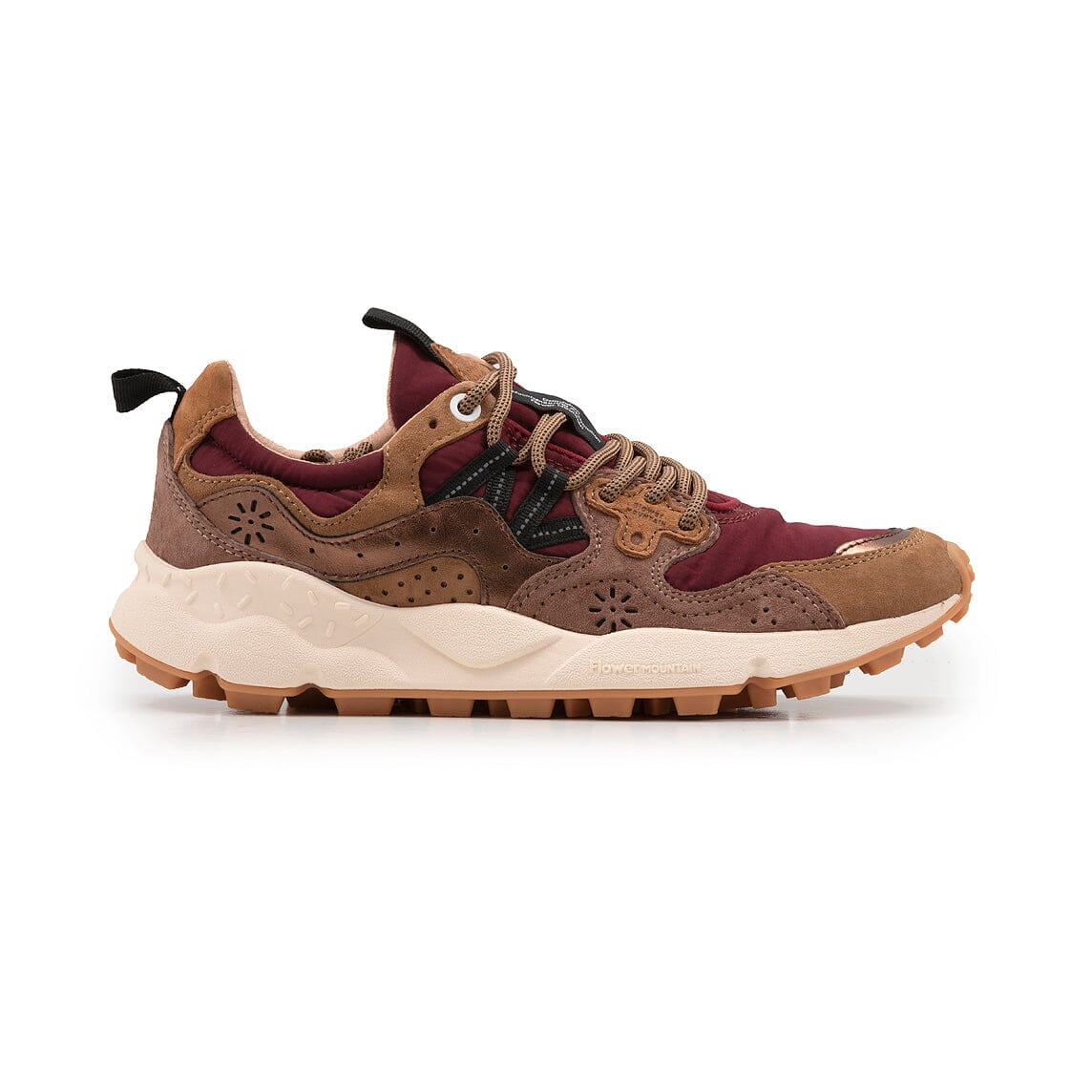FLOWER MOUNTAIN - Sneakers Yamano 3 - 2D43 - Oak-Bordeaux-Bronze Scarpe Donna FLOWER MOUNTAIN 