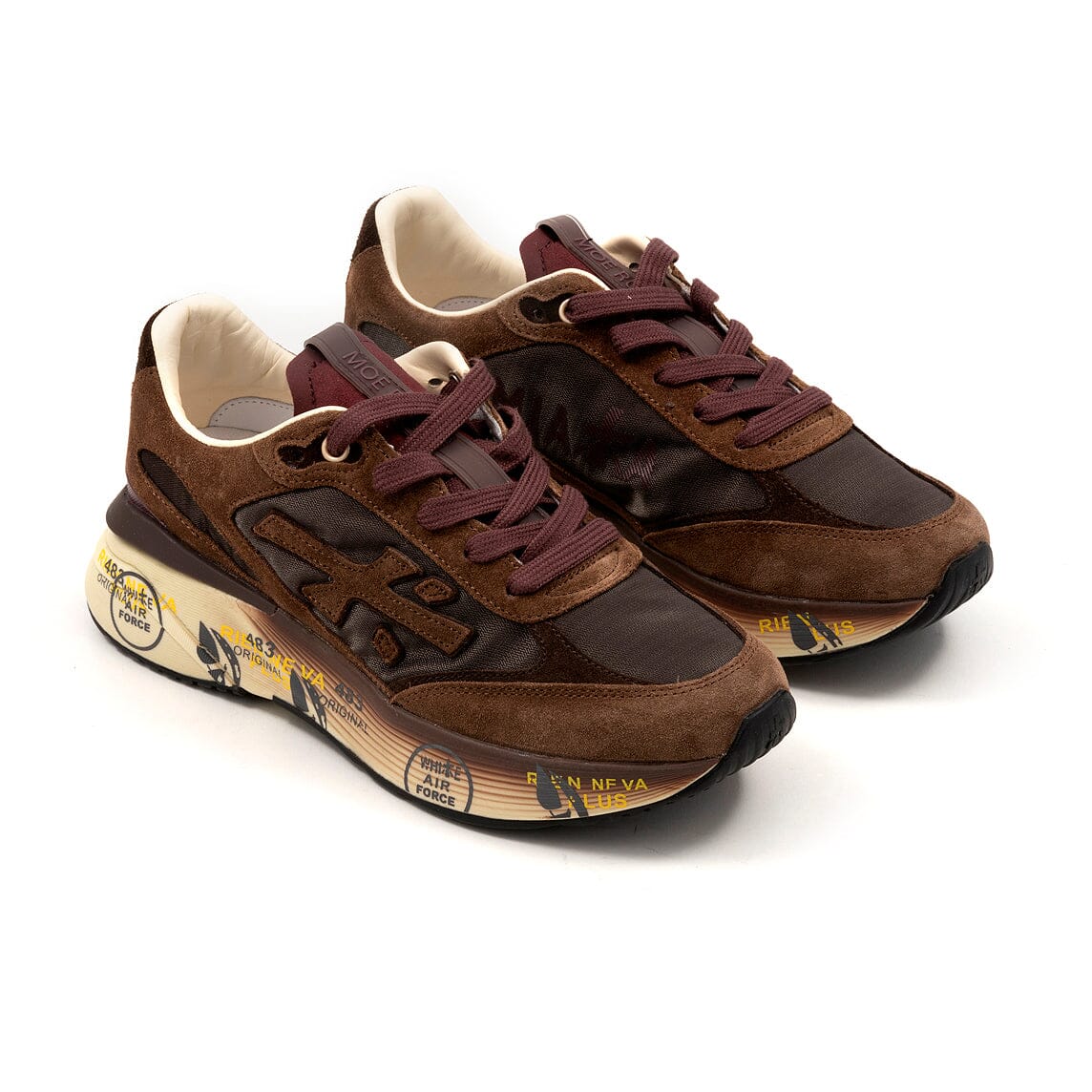 PREMIATA - Sneakers - MOERUN-D - 8562 - Marrone Scarpe Donna Premiata 