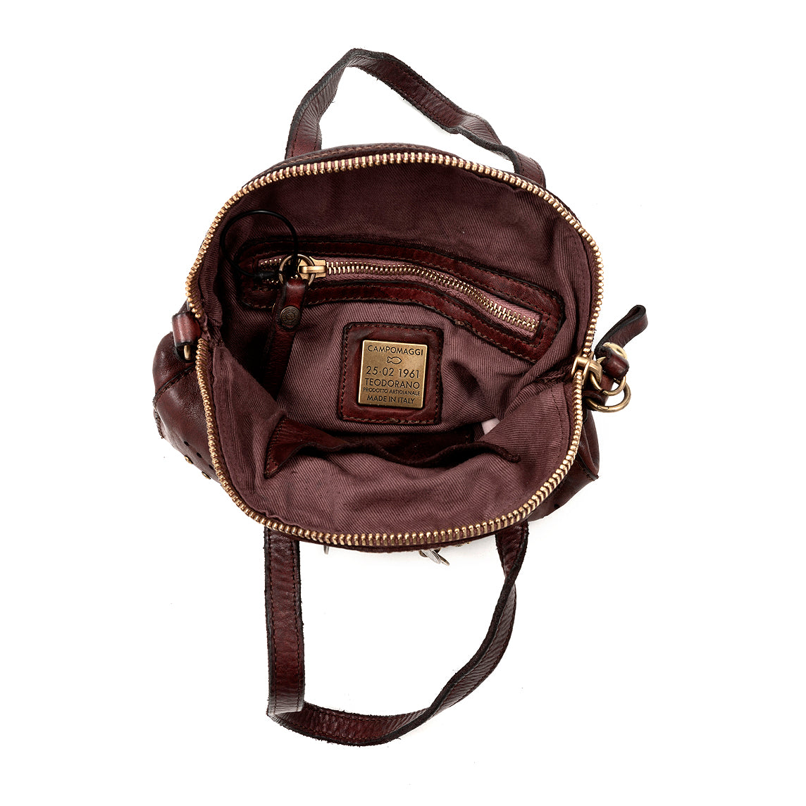 CAMPOMAGGI - Handbag - Doris - Burgundy