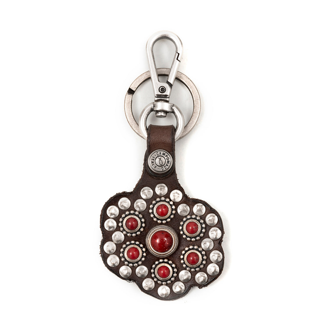 CAMPOMAGGI  - Portachiavi - FIORE  - Rosso