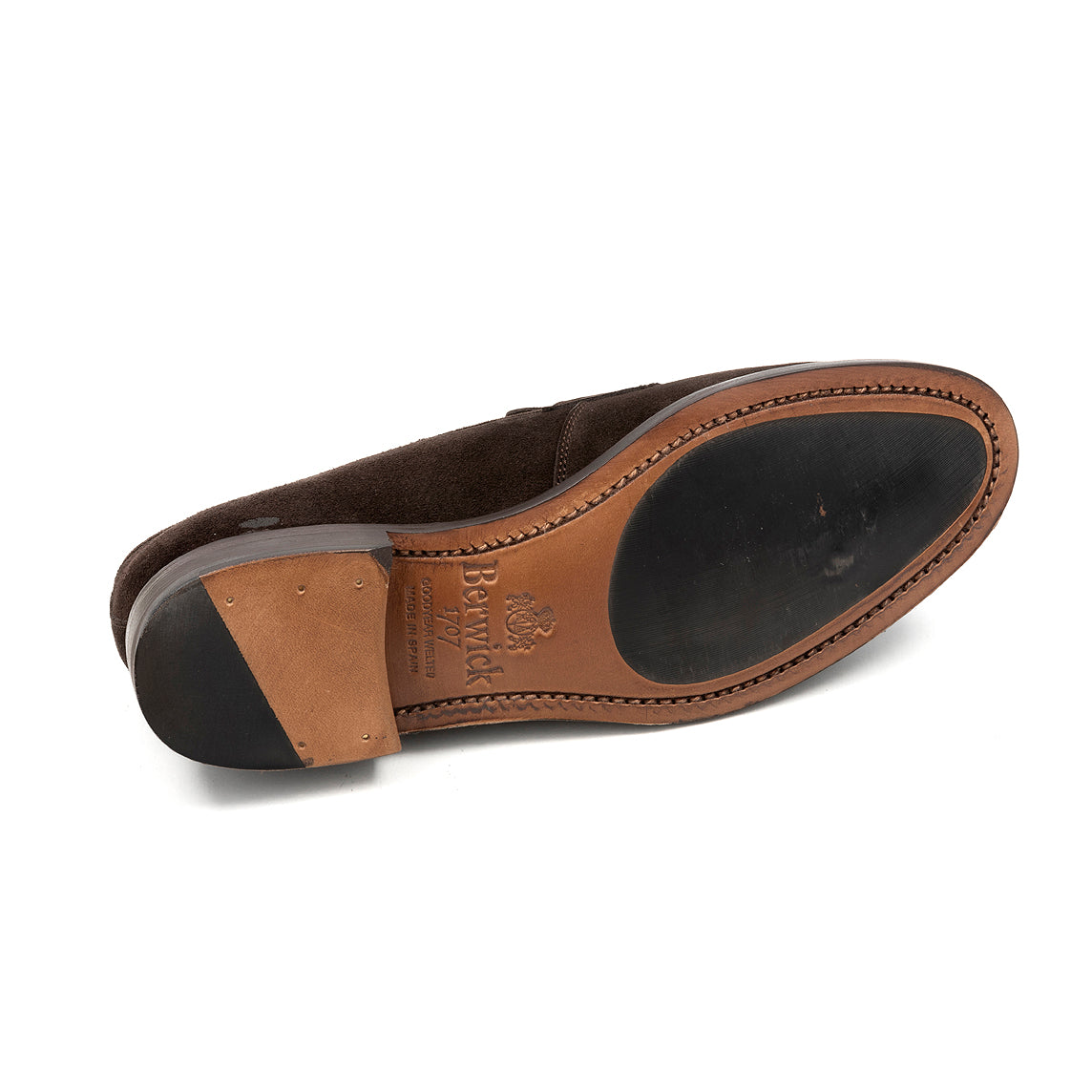 BERWICK 1707 - Mocassino Donna 121 - Camoscio Dark Peat