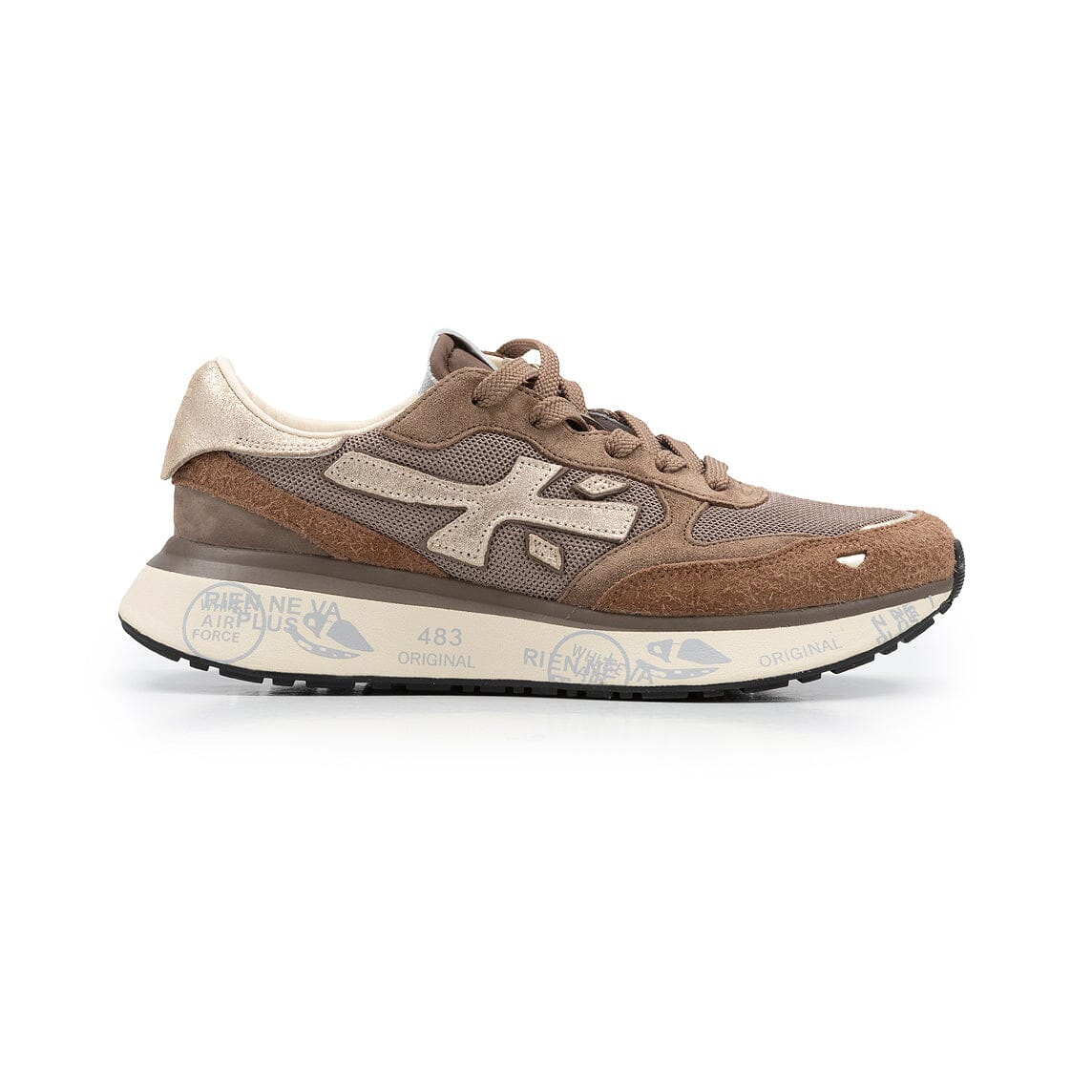 PREMIATA - Sneakers - LAURYN - 8549 Taupe Platino Scarpe Donna Premiata 