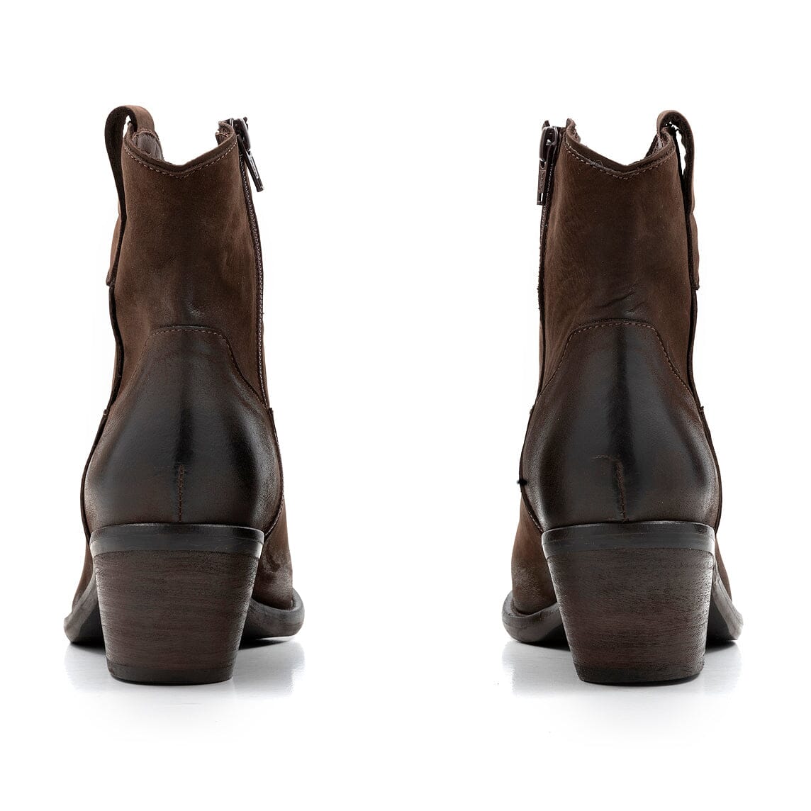 CAPPELLETTOSHOP ESSENTIAL - Stivaletto Texano - 9515 Wash caffè Scarpe Donna CAPPELLETTO 1948 