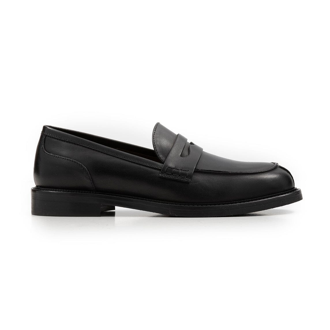 CAPPELLETTOSHOP ESSENTIAL - Mocassino - 9000 - Vitello Nero Scarpe Donna CAPPELLETTO 1948 