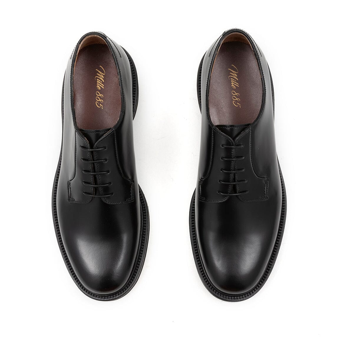 Mille885 - Allacciate - Boston - Nero Scarpe Uomo Mille885 - Collezione Uomo 