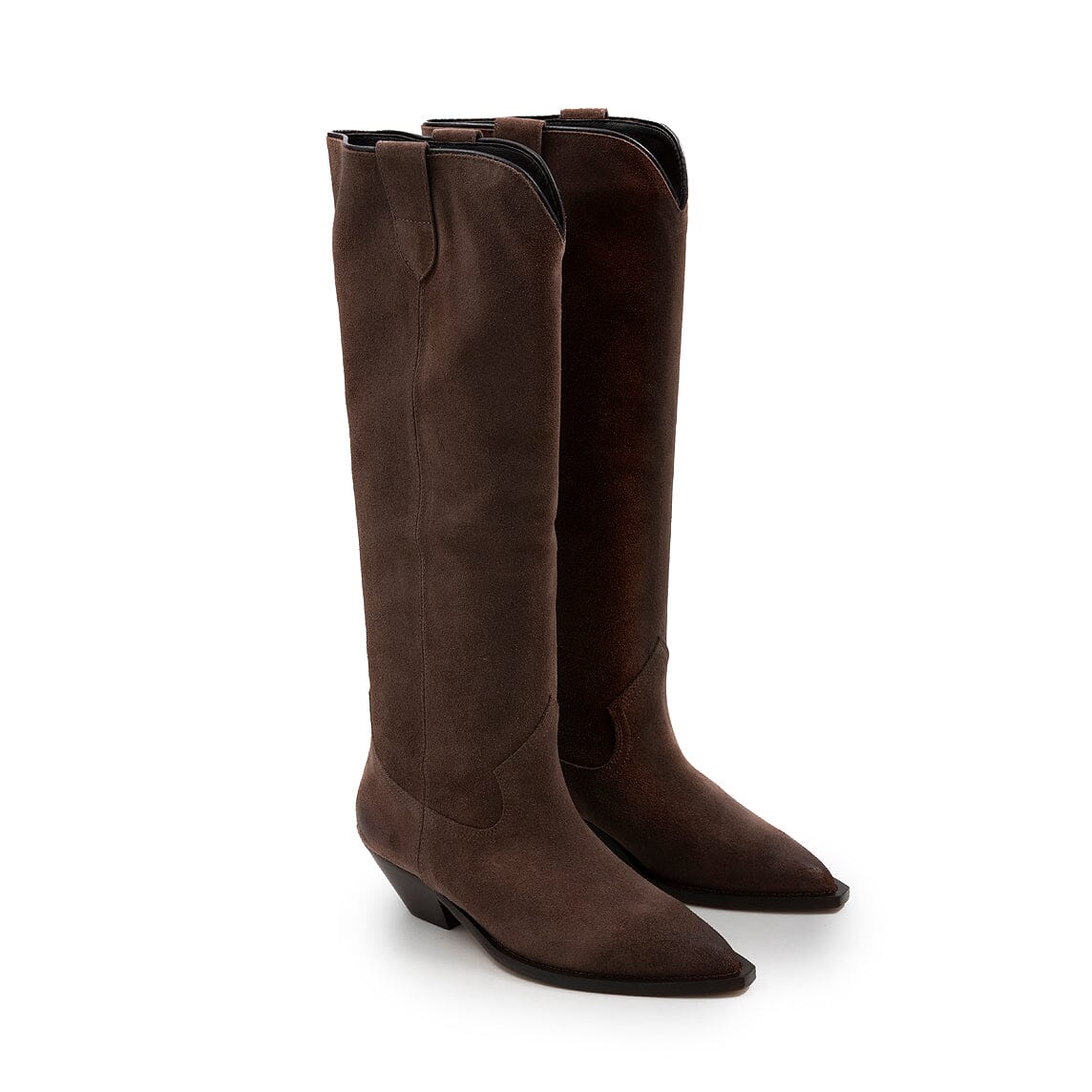 VIA ROMA 15 - Texani - 4686 - Cuba - Velour Marrone Scarpe Donna Via Roma 15 