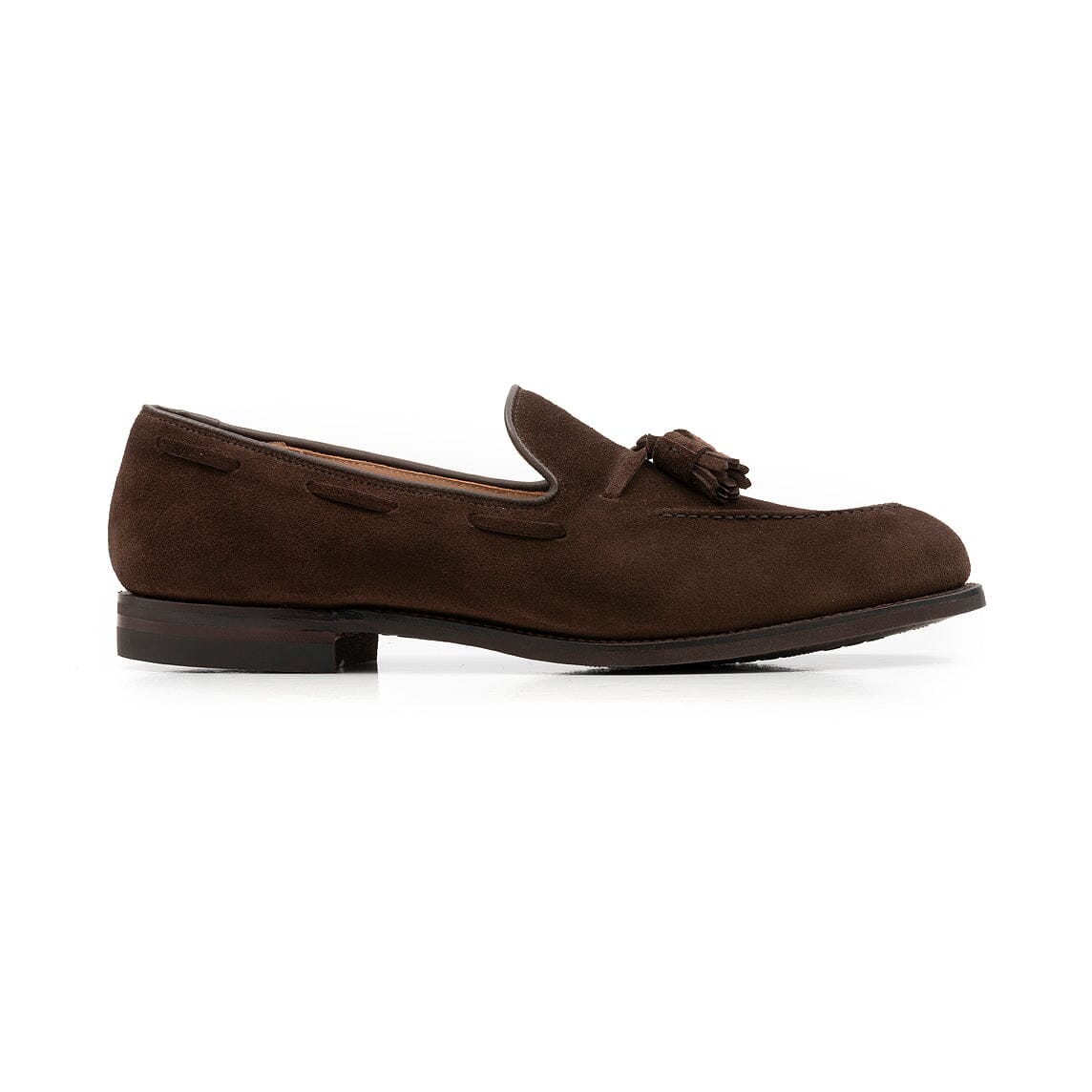 CROCKETT & JONES - Mocassino - Cavendish2 29376A-J02C2 - Calf Suede Dark Brown Scarpe Uomo CROCKETT & JONES 