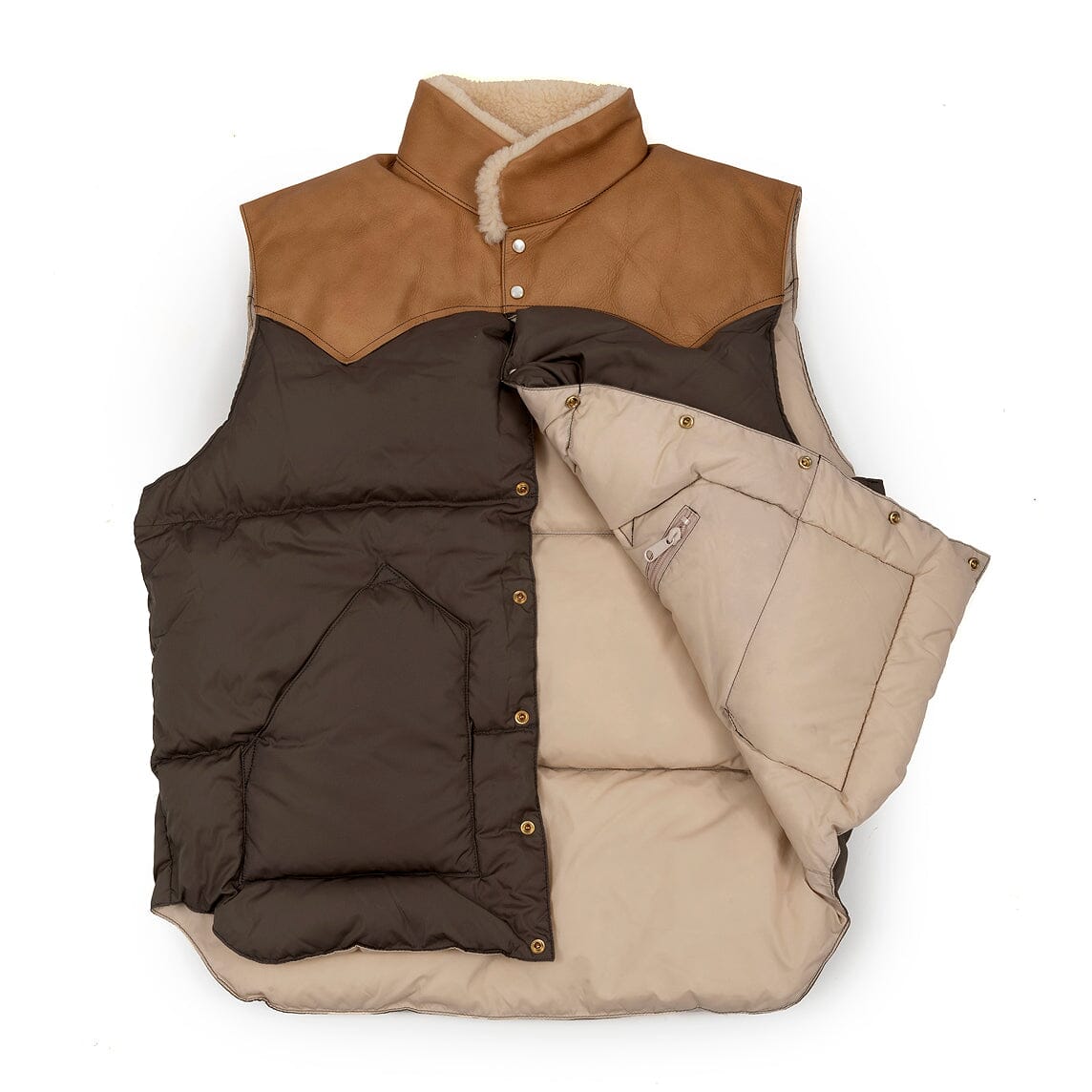 ROCKY MOUNTAIN - CHRISTY VEST - Olive Abbigliamento Uomo ROCKY MOUNTAIN 