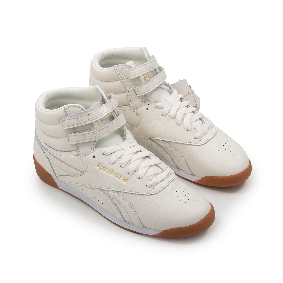 REEBOK - Sneakers - F/S HI WOMEN - 100271745 - GUM CHALK