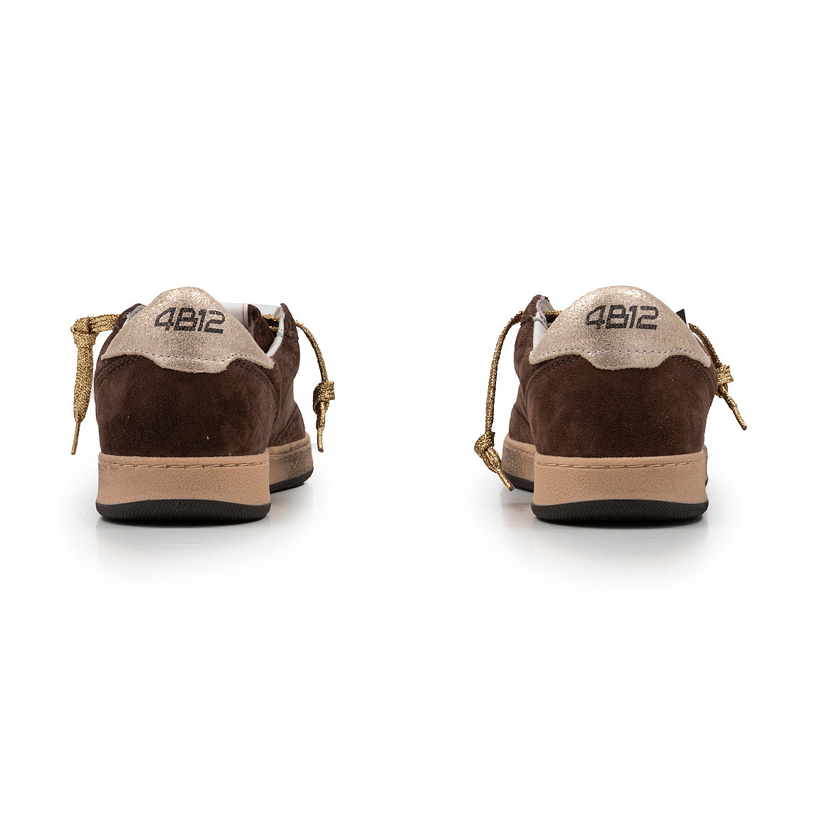 4B12  - Sneakers -  Playnew D231 - Coffee