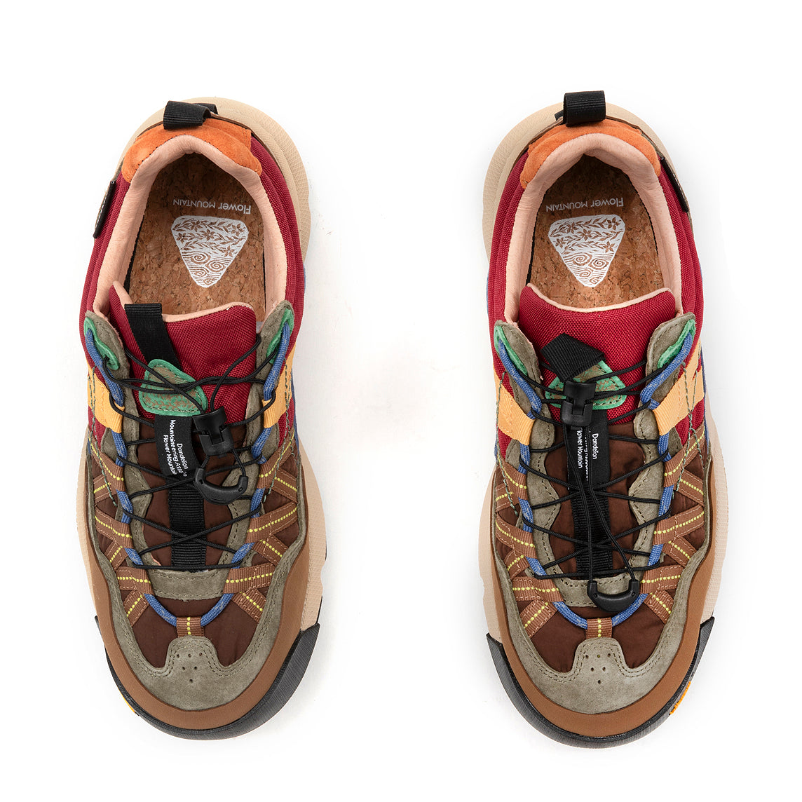 FLOWER MOUNTAIN - Sneakers Iwano 2 Waterproof - 2D78 - Brown Bordeaux